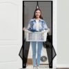 Magnetic Screen Door - Black / 60cm (23.6") W x 210cm (82.6") H: image 6